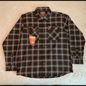 NWT Dixxon Flannel. The Mission By Danny G. XXL